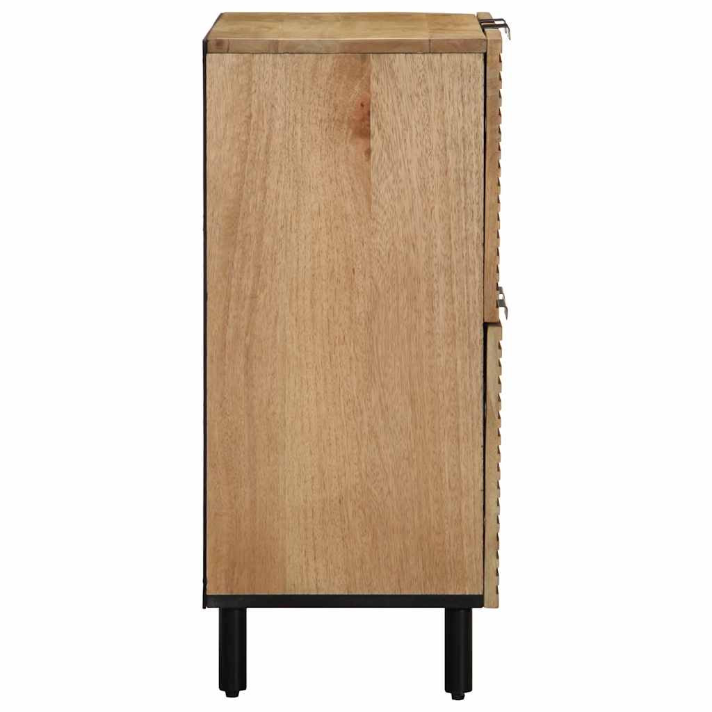 Sideboard Braun 60x33x75 cm Massivholz Mango