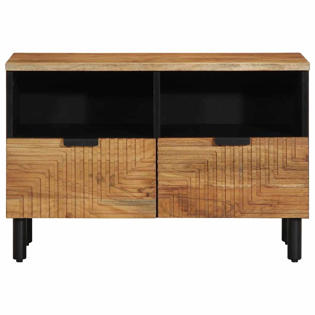 TV-Schrank 70x33x46 cm Massivholz Akazie