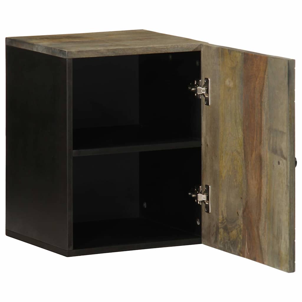 Bad-Wandschrank 38x33x48 cm Massivholz Mango