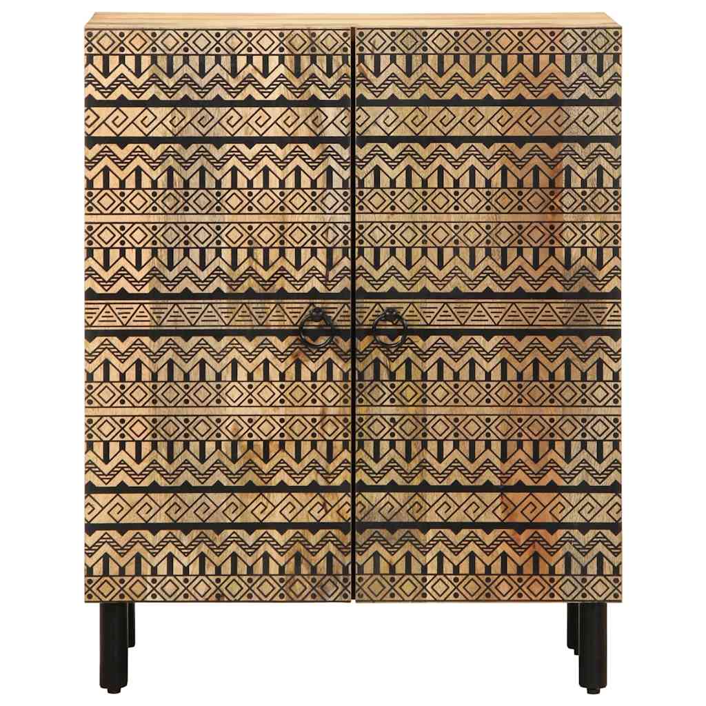 Sideboard 60x33.5x75 cm Rough mango wood