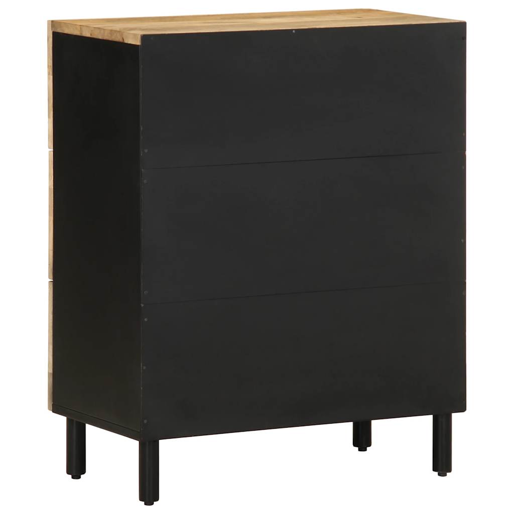 Sideboard 60x33.5x75 cm Rough mango wood