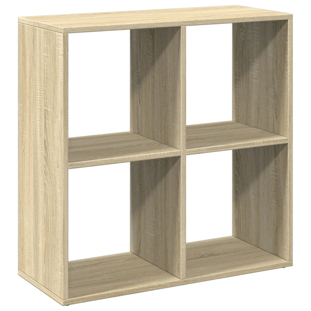 Room Divider Bookcase Sonoma Oak 69.5x29x69.5 cm