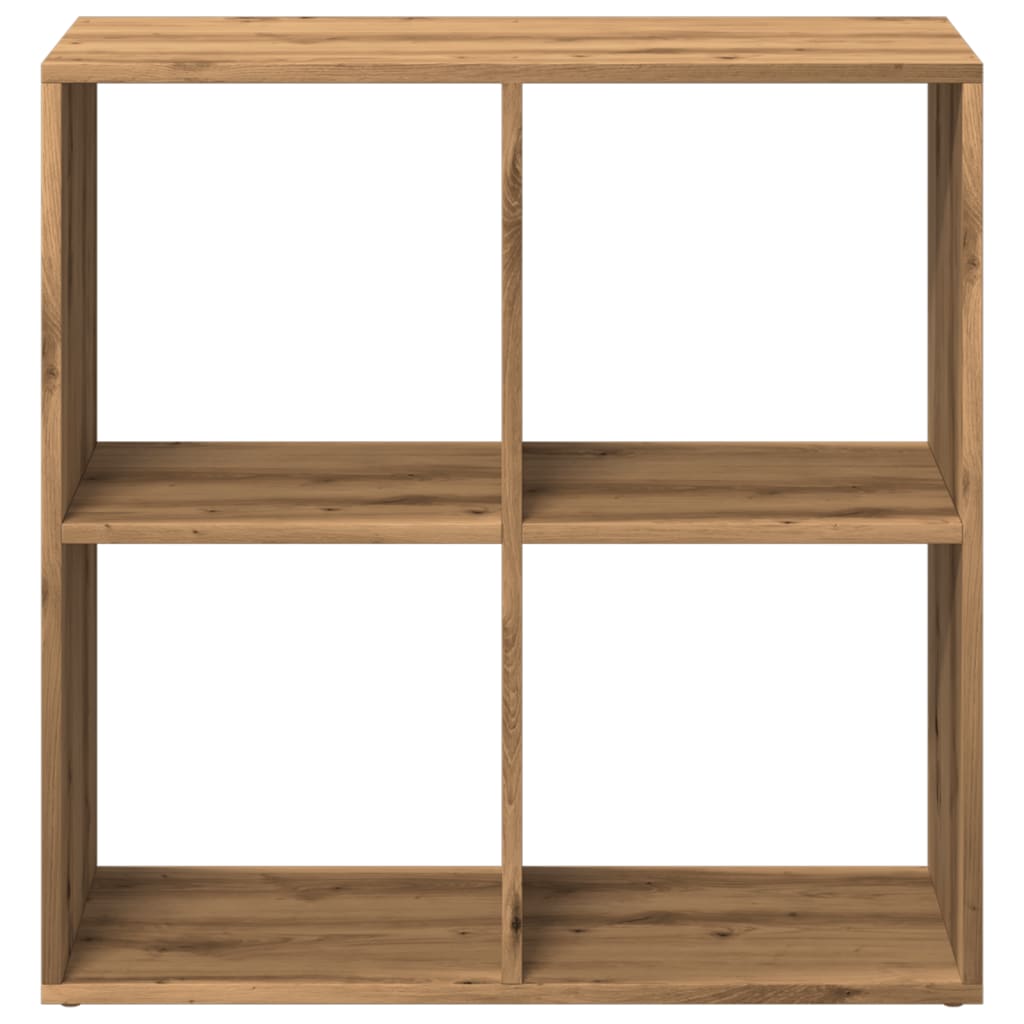 Room Divider Bookcase Artisan Oak 69.5x29x69.5 cm