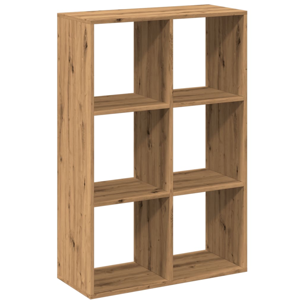 Room Divider Bookcase Artisan Oak 69.5x29x103.5 cm