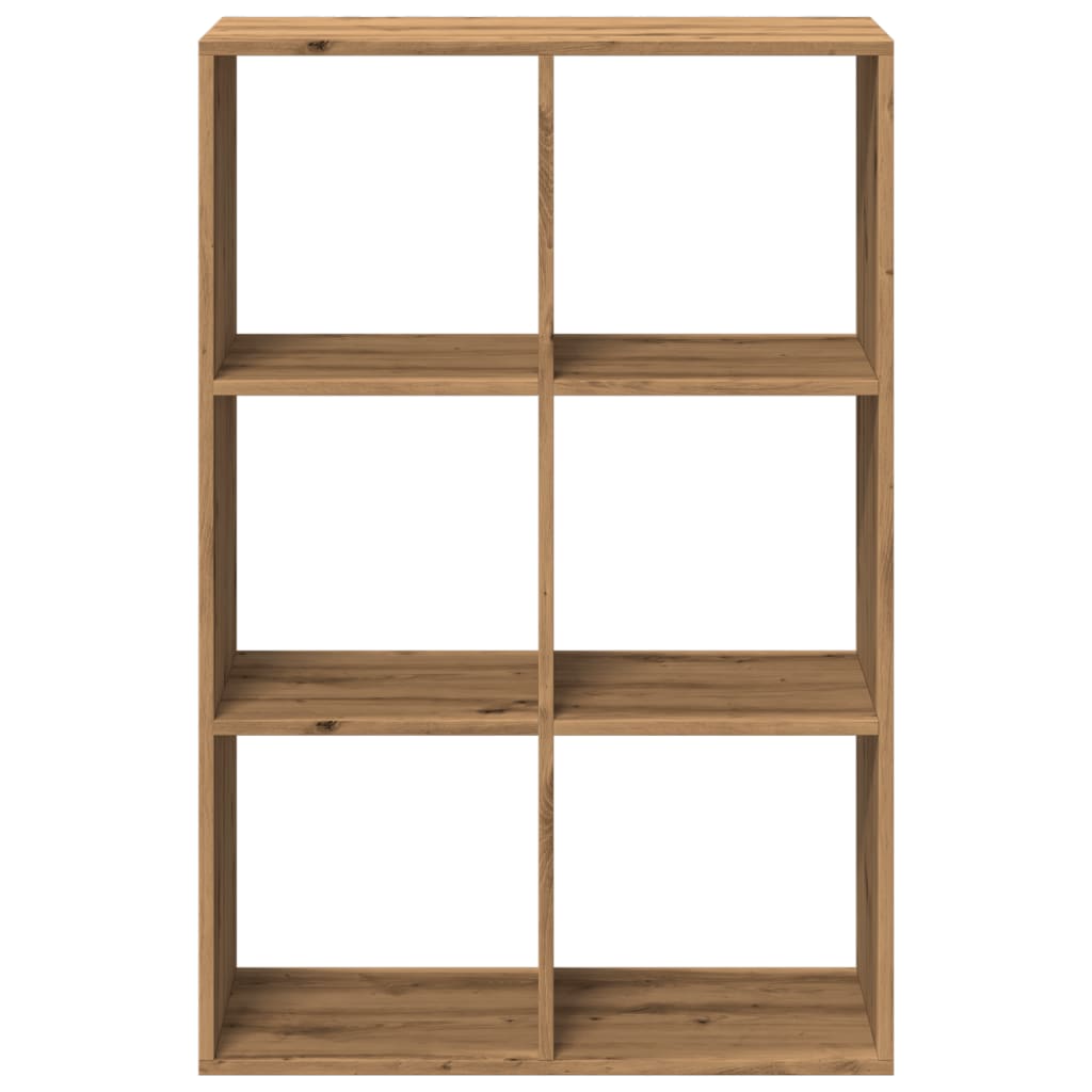 Room Divider Bookcase Artisan Oak 69.5x29x103.5 cm