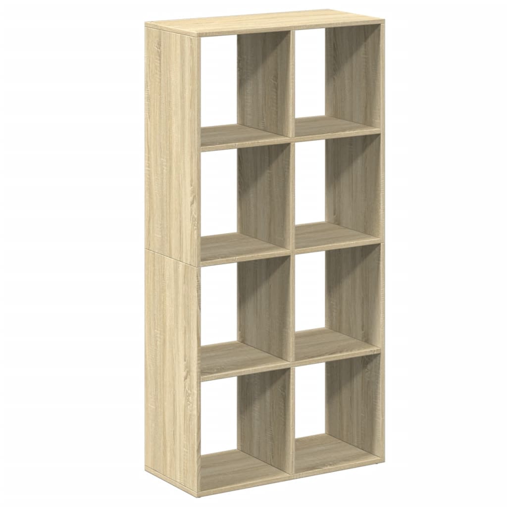 Room Divider Bookcase Sonoma Oak 69.5x29x137.5 cm