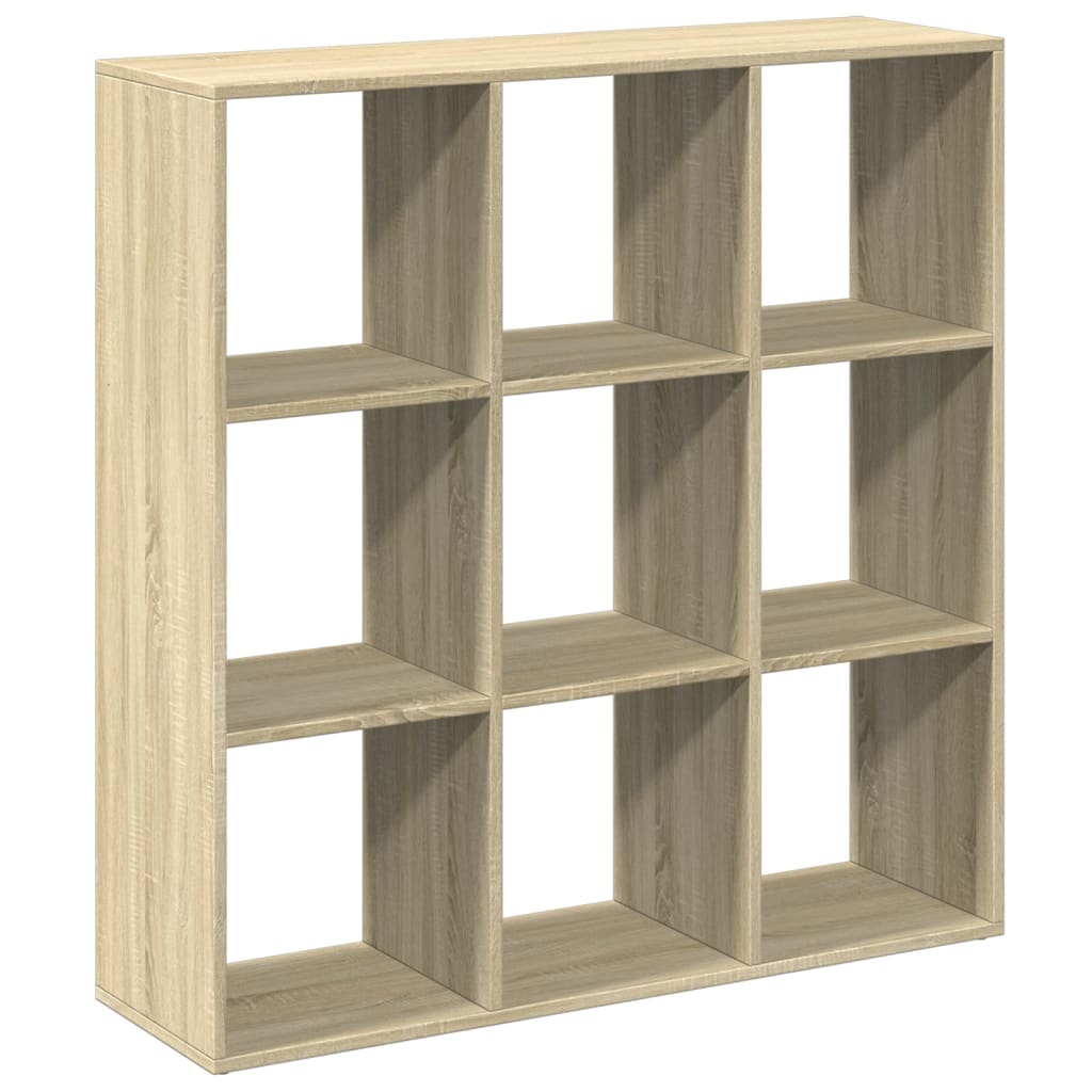 Room Divider Bookcase Sonoma Oak 102x29x103.5 cm