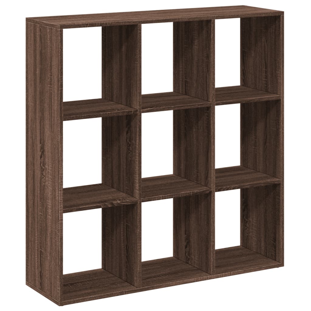 Room Divider Bookcase Brown Oak Look 102x29x103.5 cm