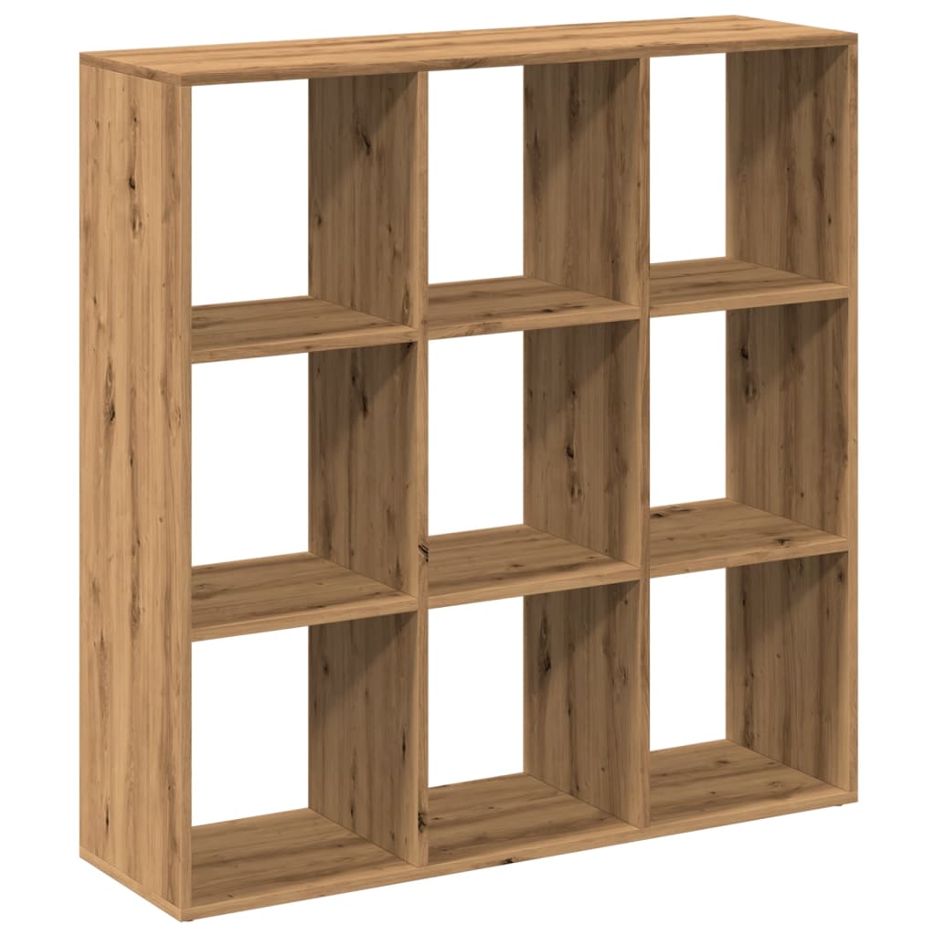 Room Divider Bookcase Artisan Oak 102x29x103.5 cm