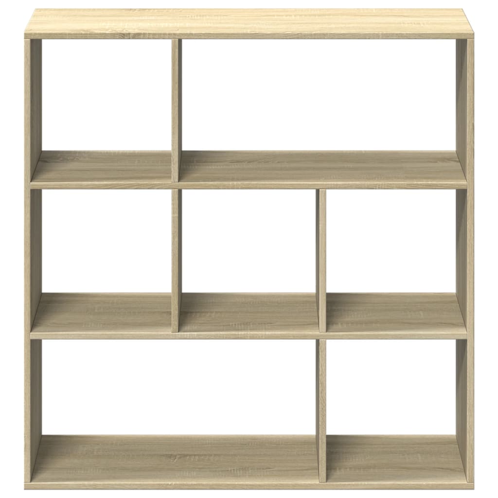 Room Divider Bookcase Sonoma Oak 102x29x103.5 cm