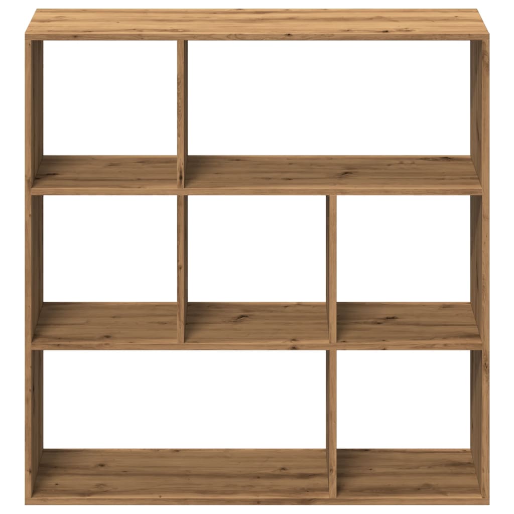 Room Divider Bookcase Artisan Oak 102x29x103.5 cm