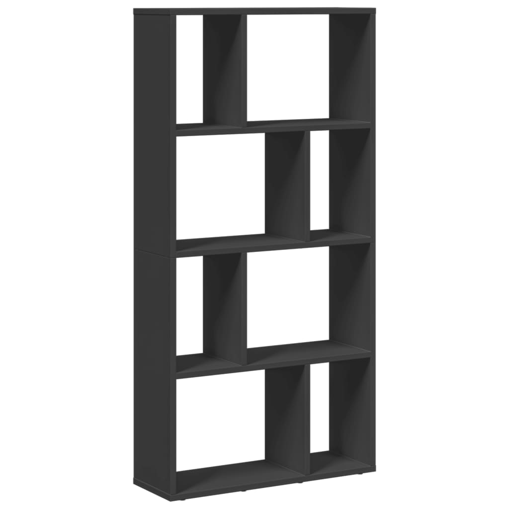 Bookshelf Black 60x20x120 cm Wood Material