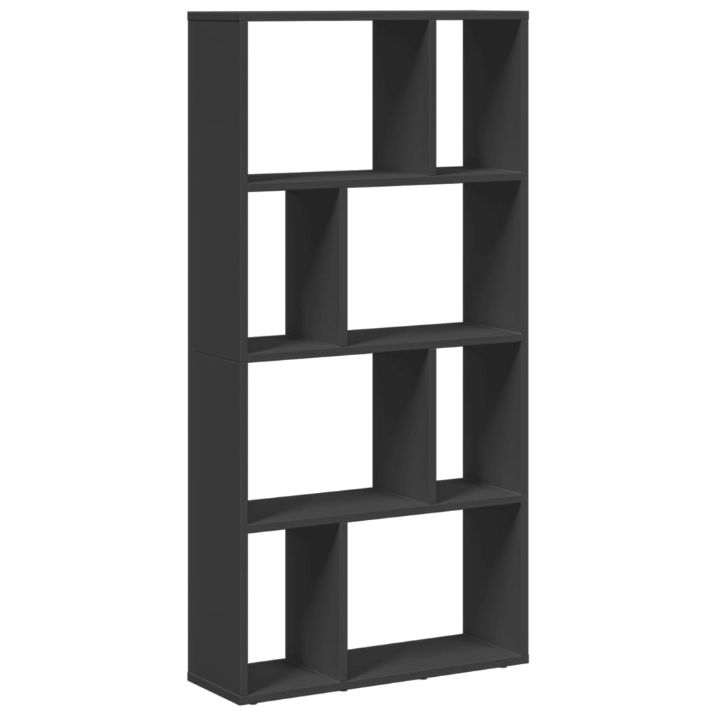 Bookshelf Black 60x20x120 cm Wood Material