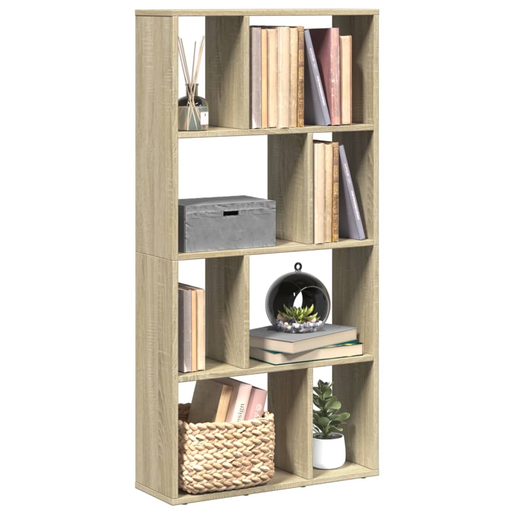 Bookshelf Sonoma Oak 60x20x120 cm Wood Material