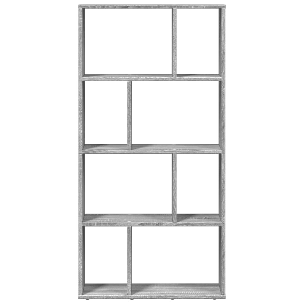 Bookshelf Gray Sonoma 60x20x120 cm Wood Material