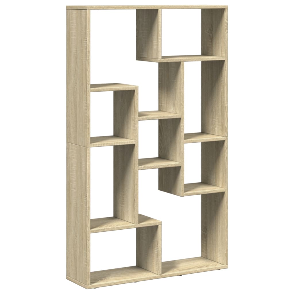 Bookshelf Sonoma Oak 72x20x120 cm Wood Material