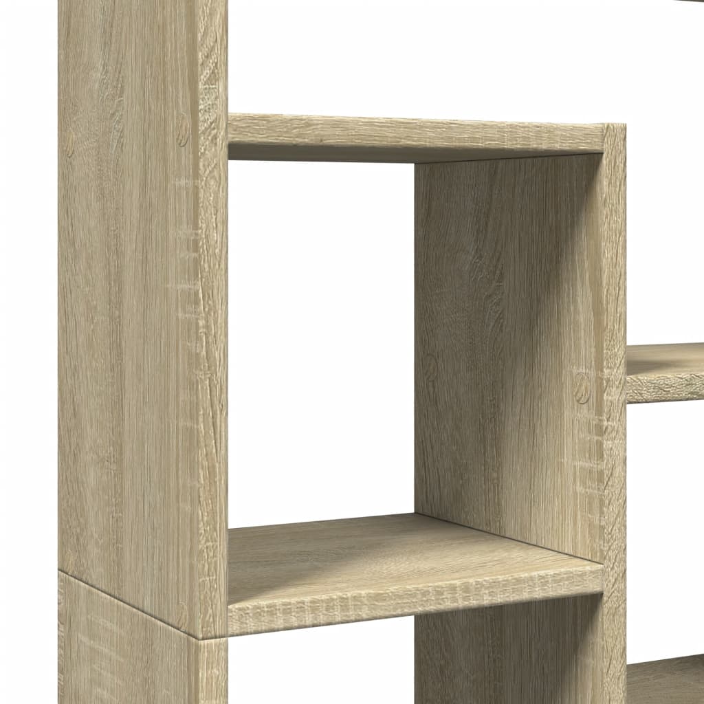 Bookshelf Sonoma Oak 72x20x120 cm Wood Material