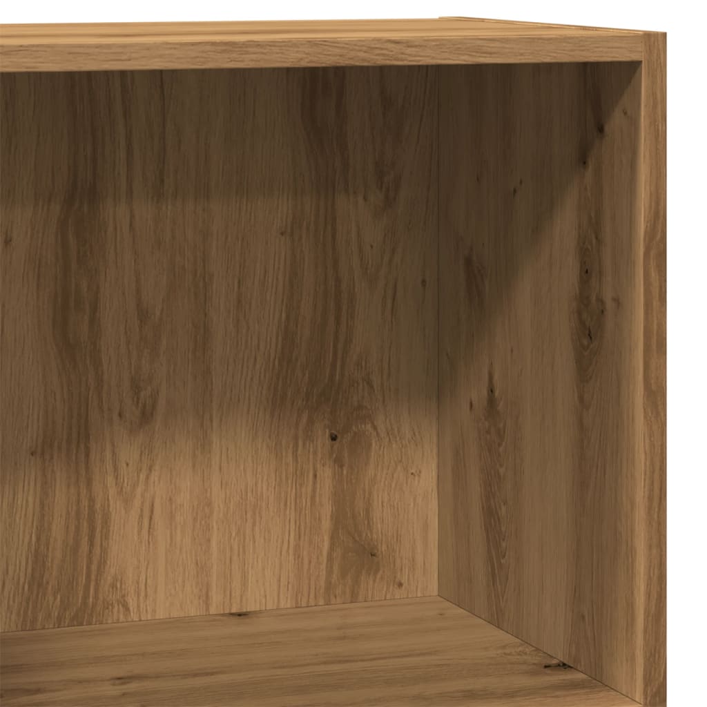 Bookshelf Artisan Oak 40x24x76 cm Wood Material