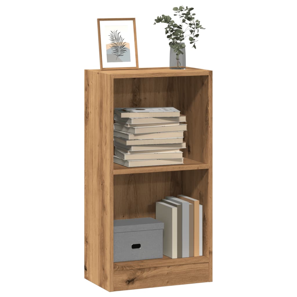 Bookshelf Artisan Oak 40x24x76 cm Wood Material