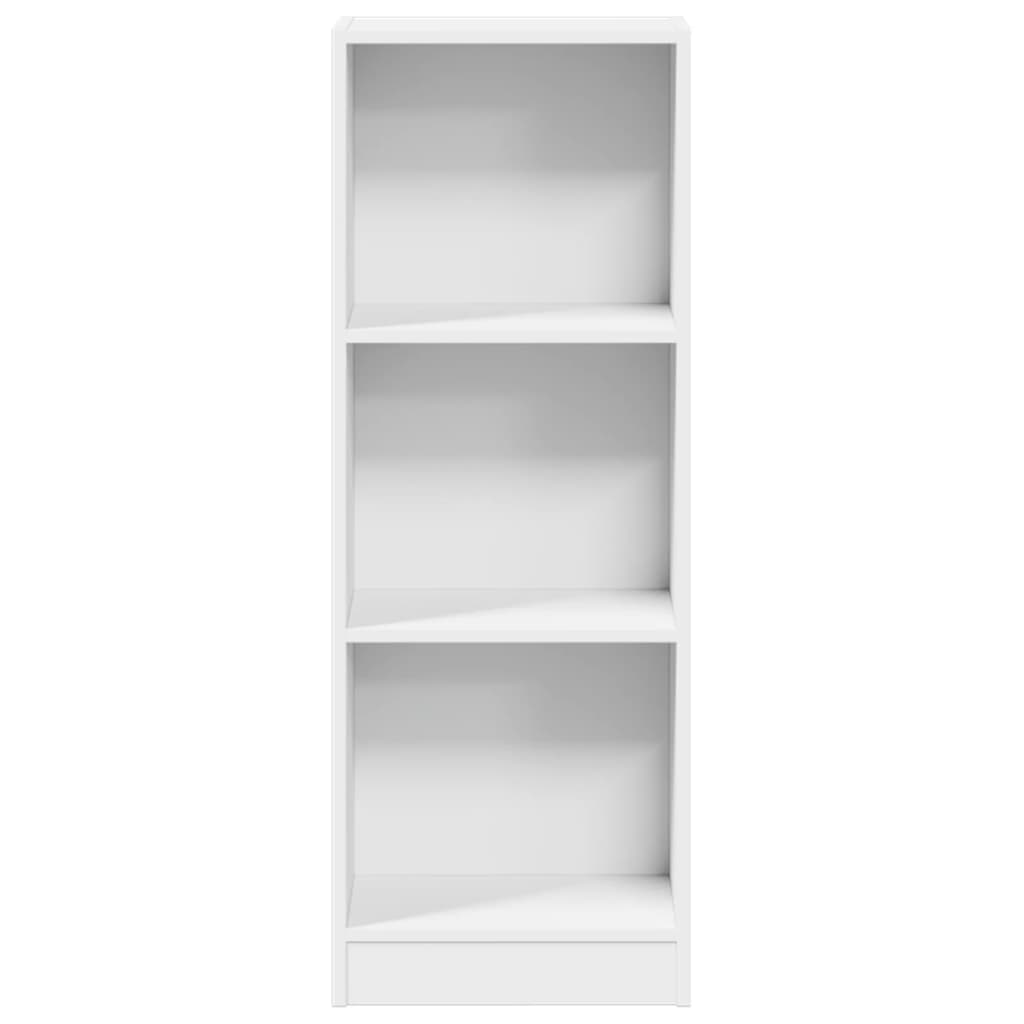 Bookshelf White 40x24x109 cm Wood Material