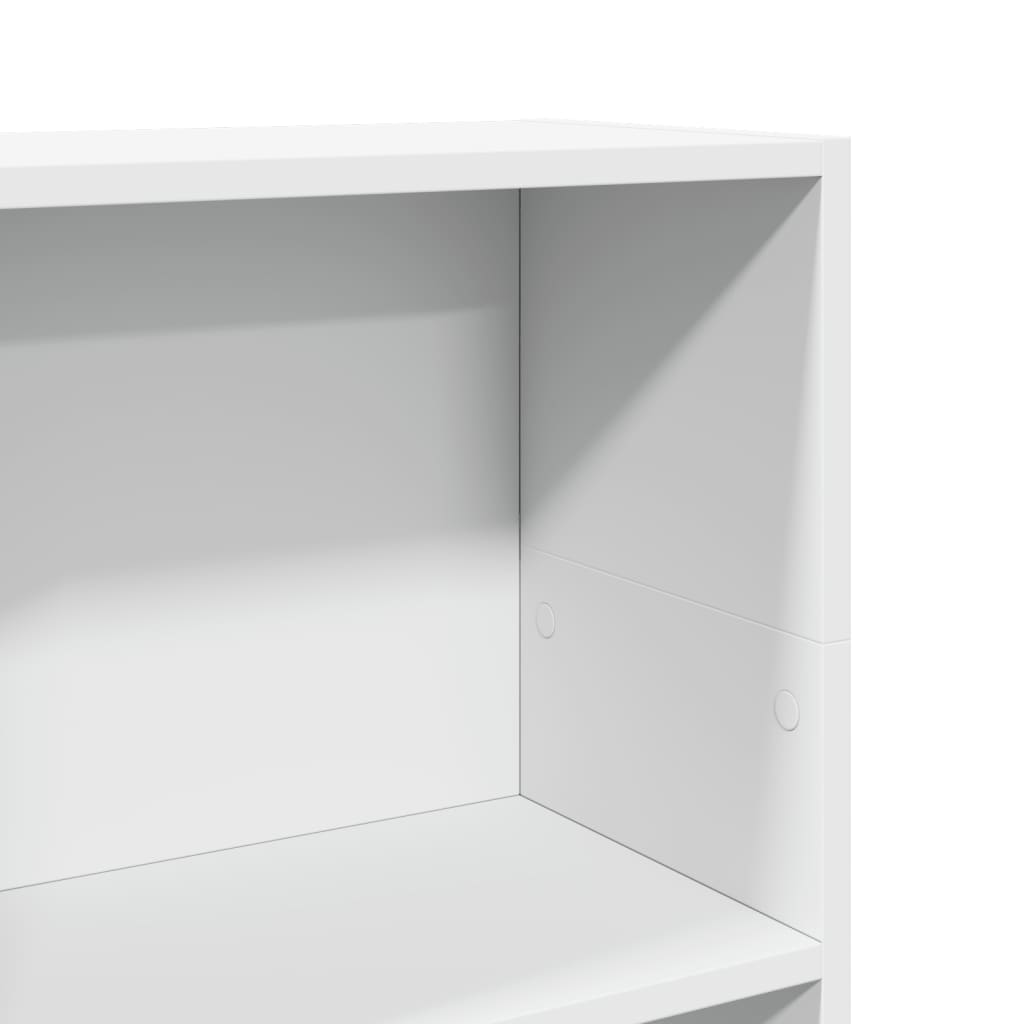 Bookshelf White 40x24x109 cm Wood Material