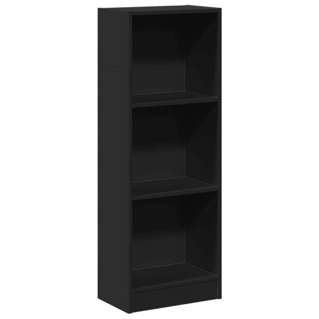 Bookshelf Black 40x24x109 cm Wood Material