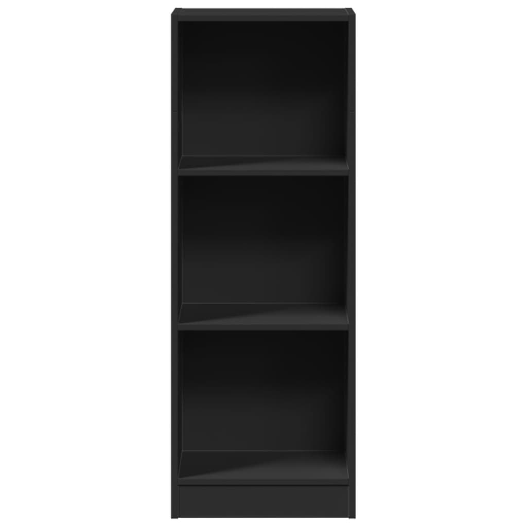 Bücherregal Schwarz 40x24x109 cm Holzwerkstoff