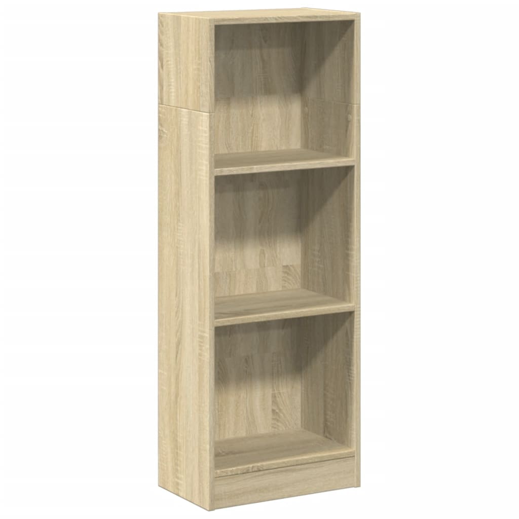 Bookshelf Sonoma Oak 40x24x109 cm Wood Material