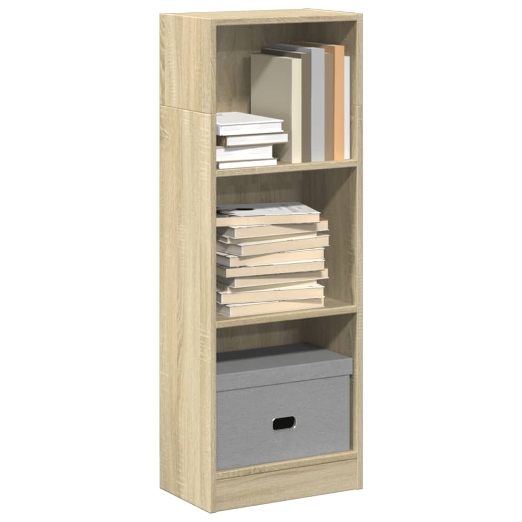 Bookshelf Sonoma Oak 40x24x109 cm Wood Material