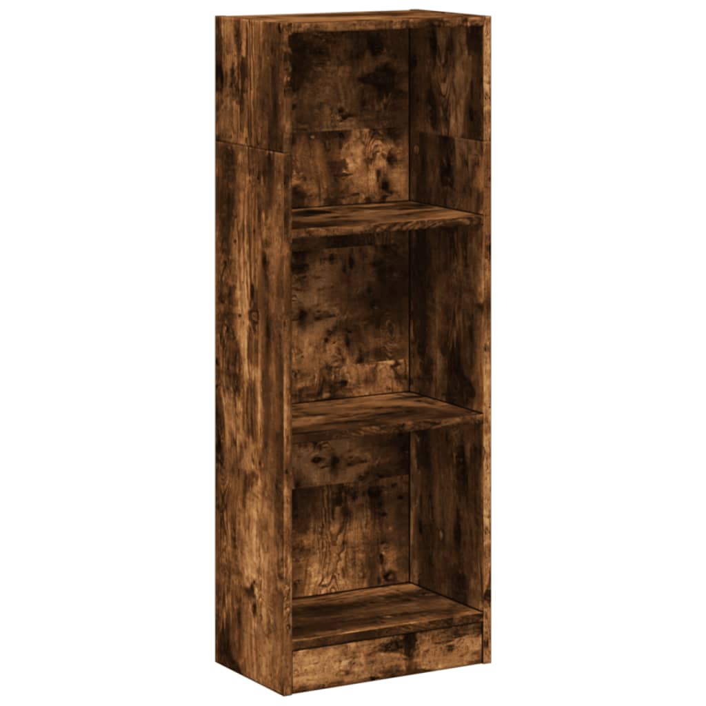 Bookshelf Smoked Oak 40x24x109 cm Wood Material