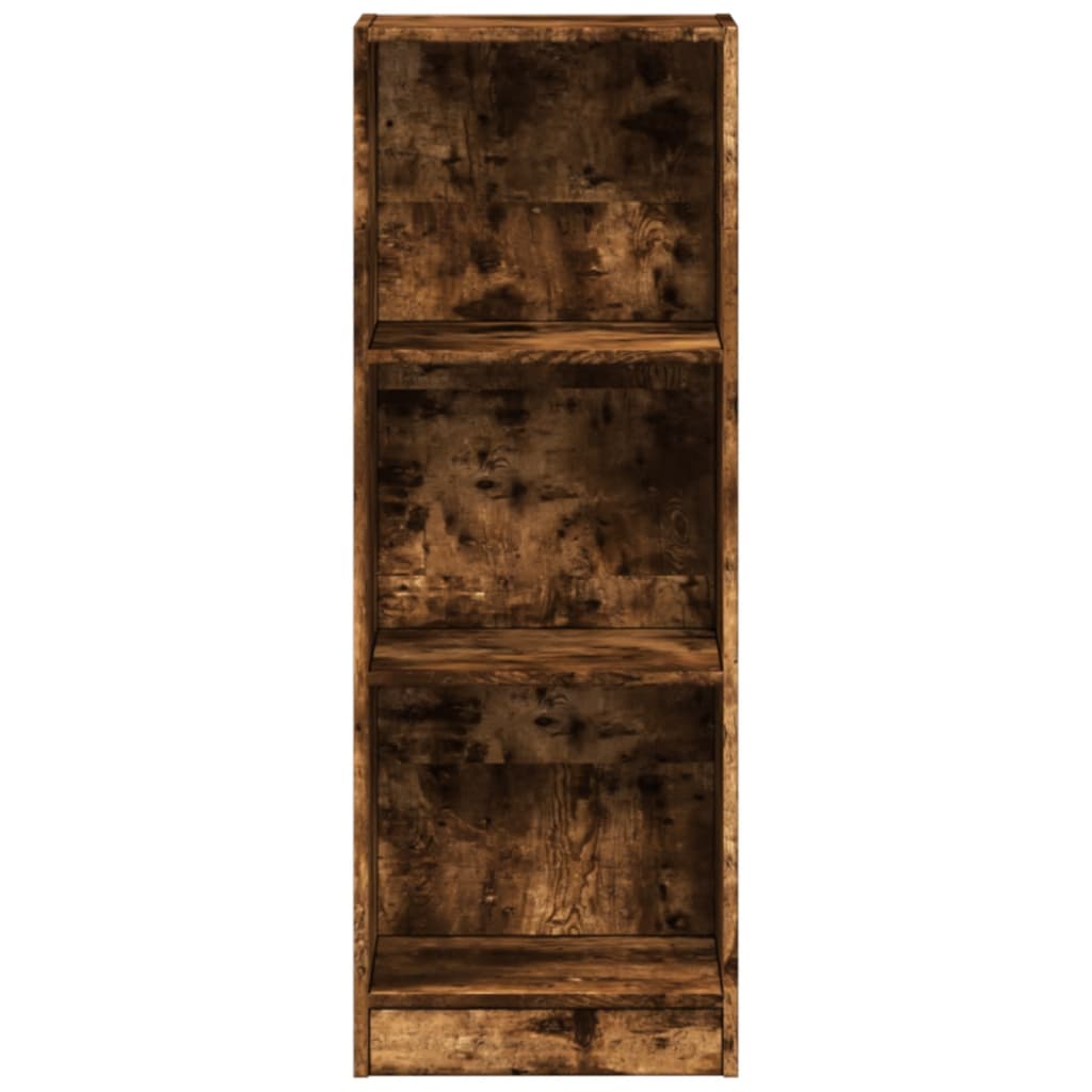 Bookshelf Smoked Oak 40x24x109 cm Wood Material