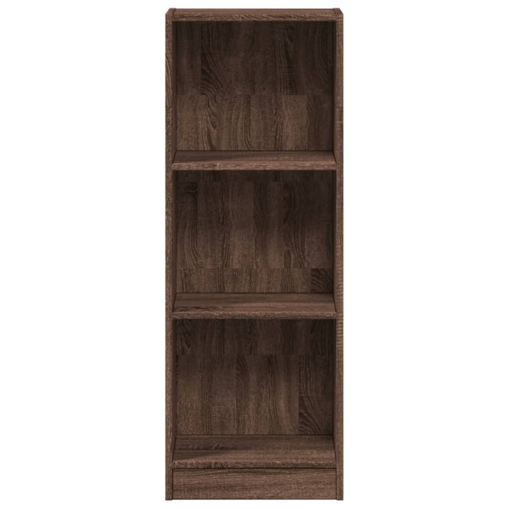 Bücherregal Braun Eichen-Optik 40x24x109 cm Holzwerkstoff