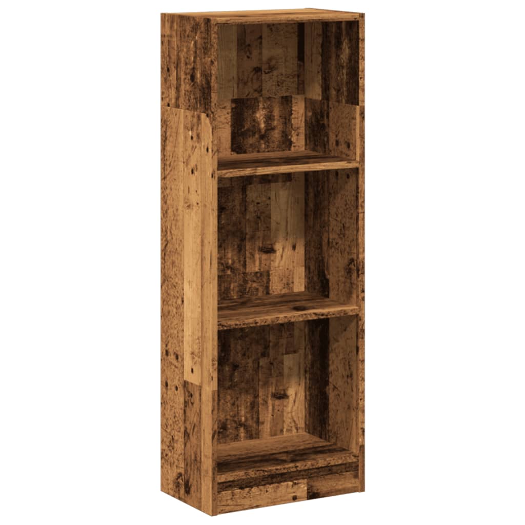 Bookshelf old wood look 40x24x109 cm wood material