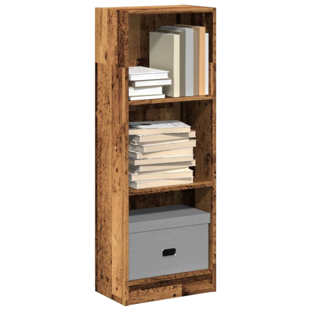 Bücherregal Altholz-Optik 40x24x109 cm Holzwerkstoff