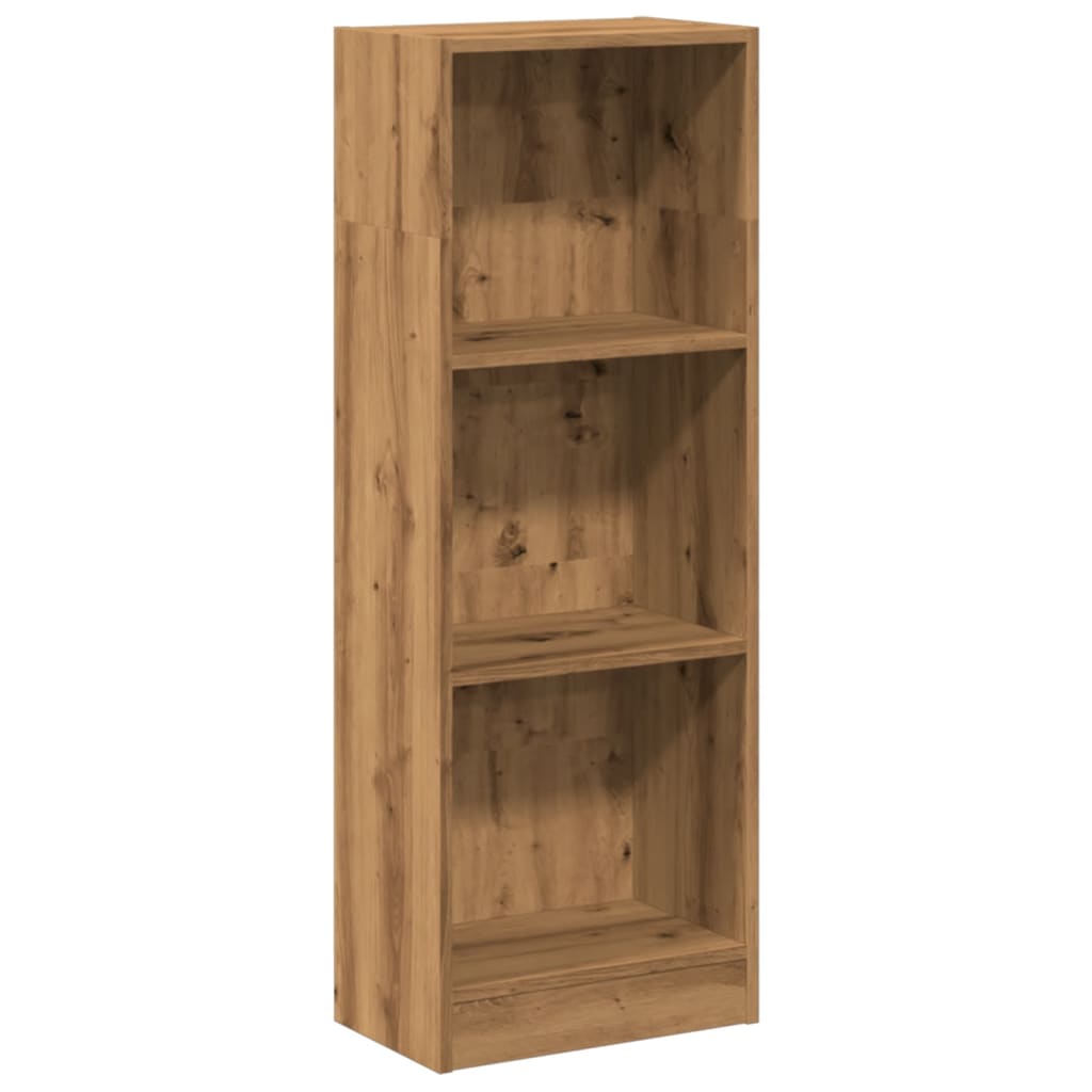 Bookshelf Artisan Oak 40x24x109 cm Wood Material