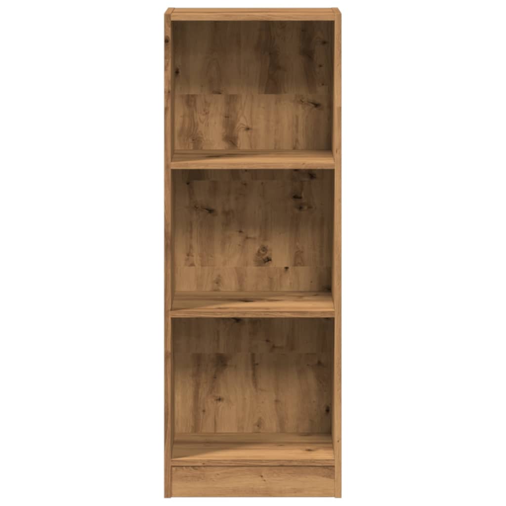 Bookshelf Artisan Oak 40x24x109 cm Wood Material