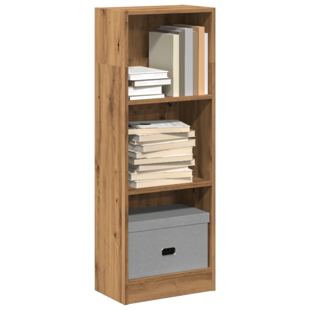 Bookshelf Artisan Oak 40x24x109 cm Wood Material