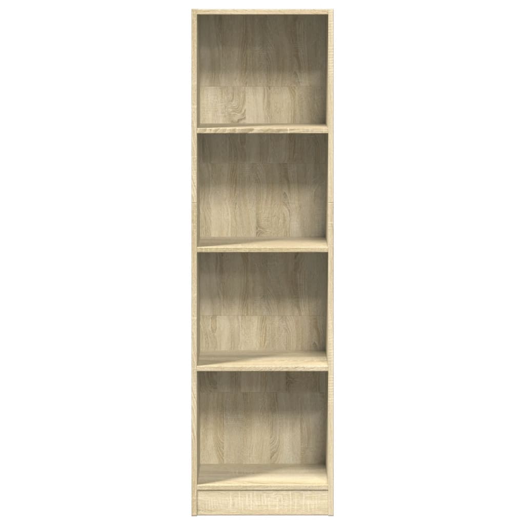 Bookshelf Sonoma Oak 40x24x143 cm Wood Material