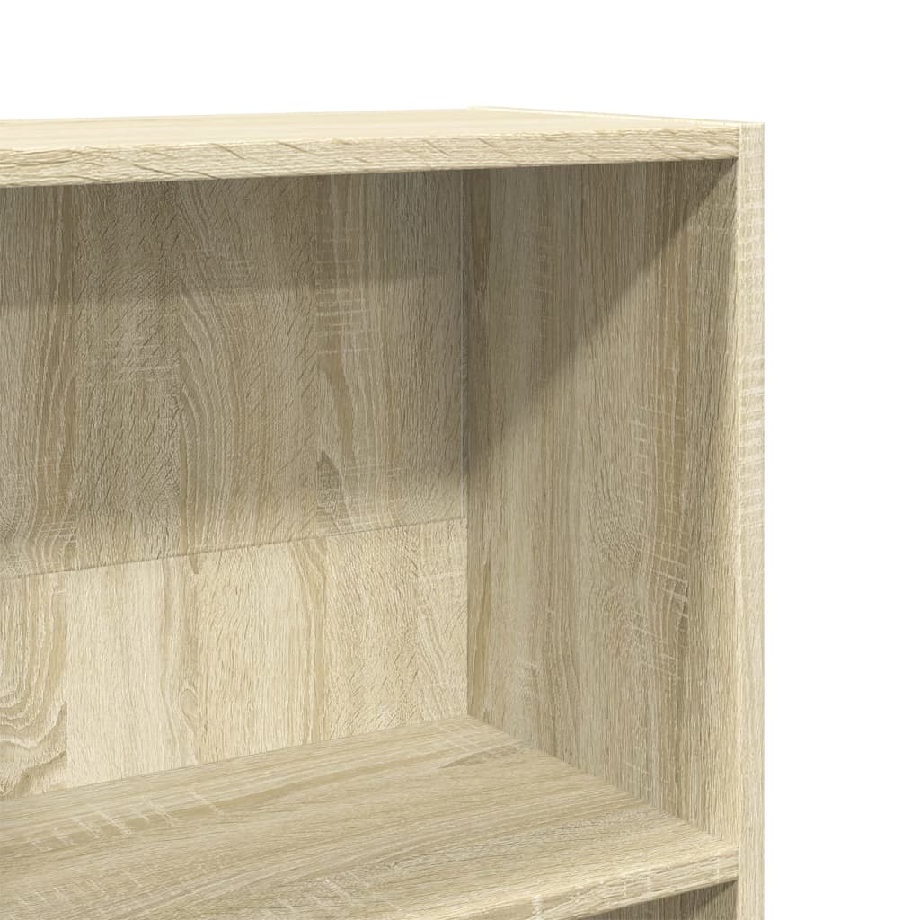 Bookshelf Sonoma Oak 40x24x143 cm Wood Material