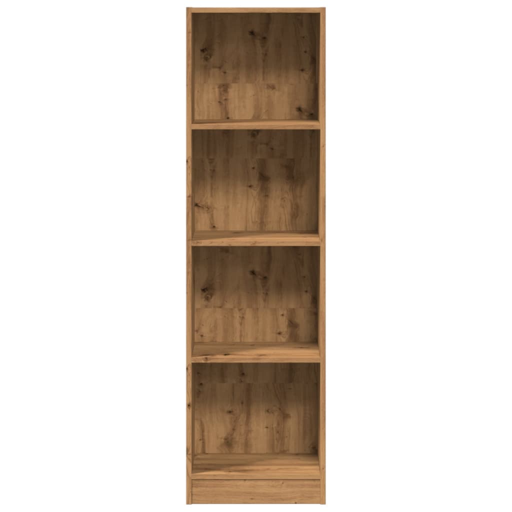 Bookshelf Artisan Oak 40x24x143 cm Wood Material