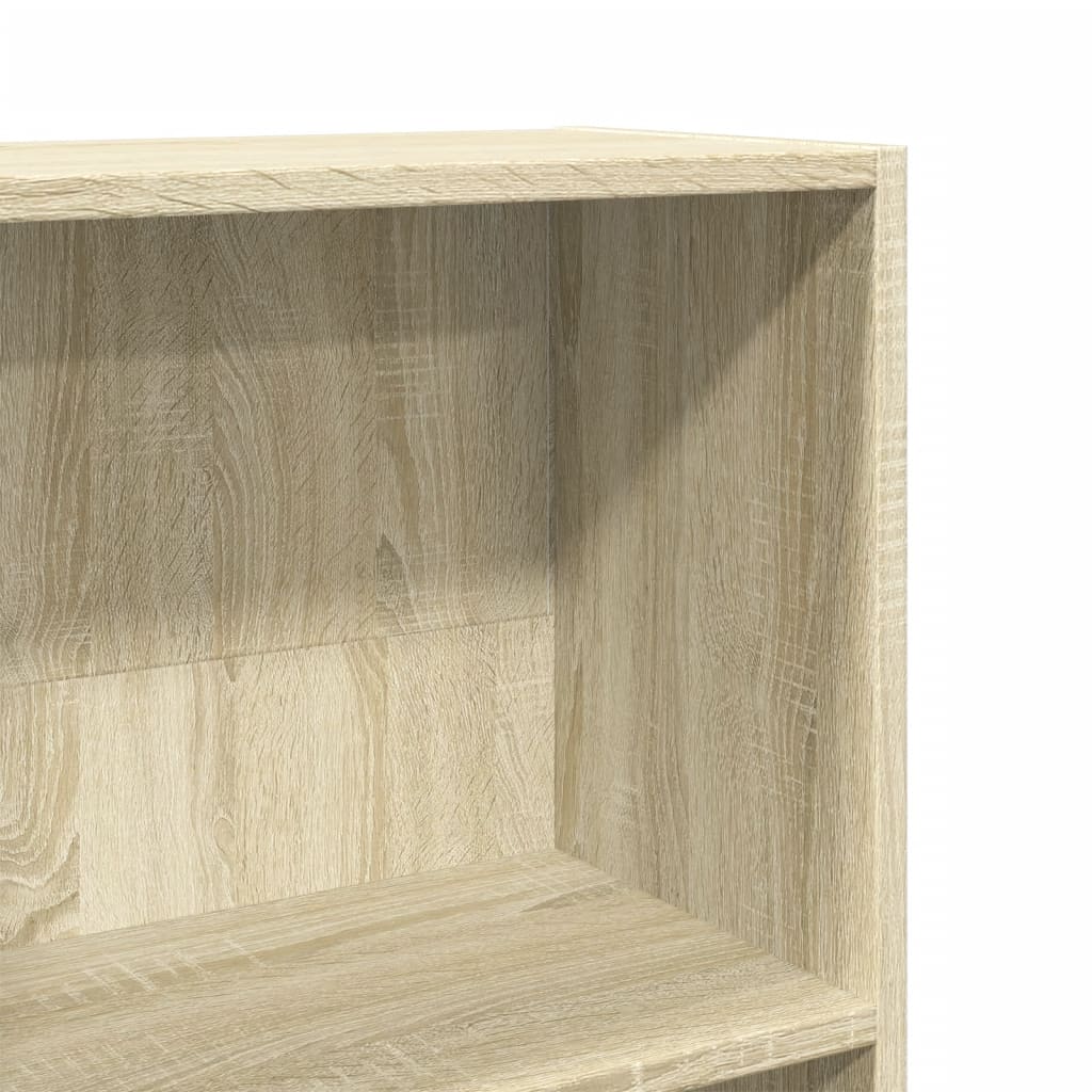 Bookshelf Sonoma Oak 40x24x176 cm Wood Material