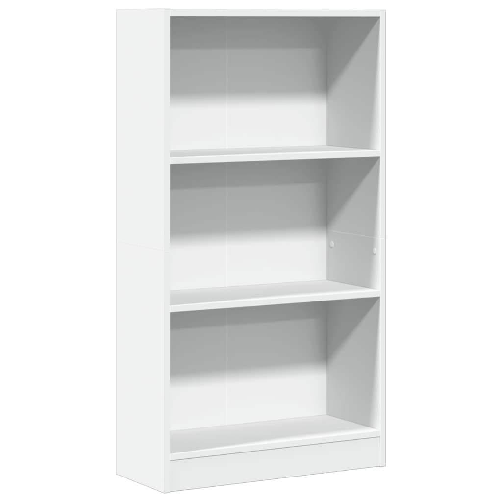 Bookshelf White 60x24x109 cm Wood Material