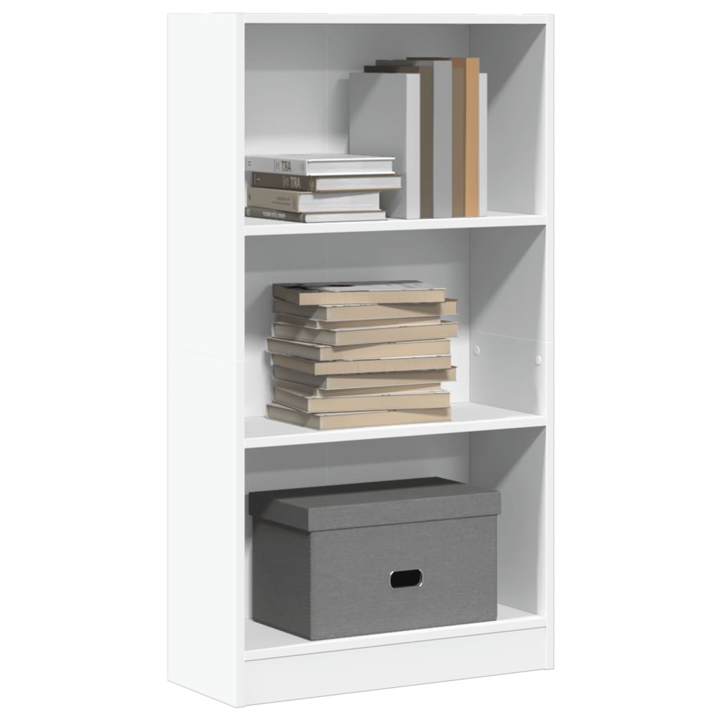 Bookshelf White 60x24x109 cm Wood Material