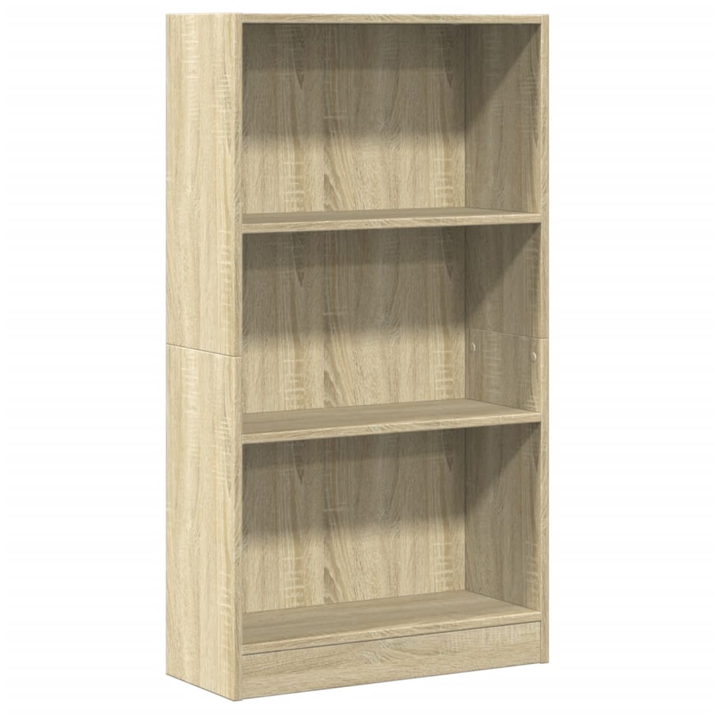 Bücherregal Sonoma-Eiche 60x24x109 cm Holzwerkstoff