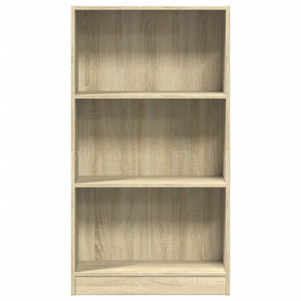 Bookshelf Sonoma Oak 60x24x109 cm Wood Material