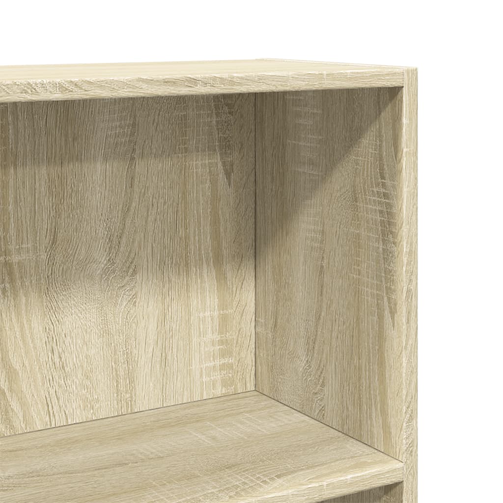 Bookshelf Sonoma Oak 60x24x109 cm Wood Material