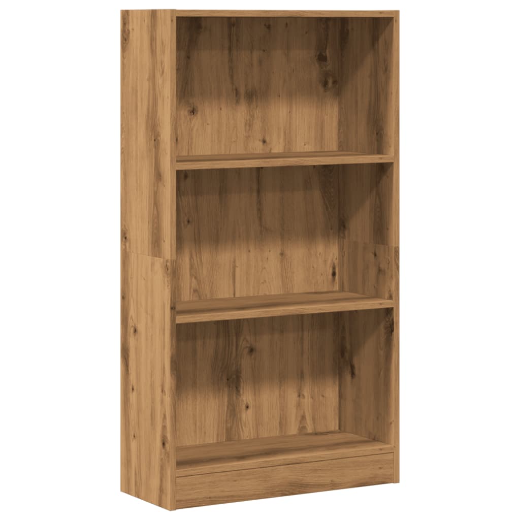 Bookshelf Artisan Oak 60x24x109 cm Wood Material