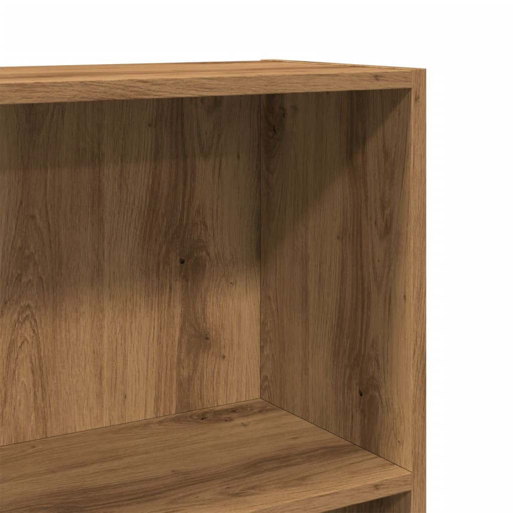 Bookshelf Artisan Oak 60x24x109 cm Wood Material