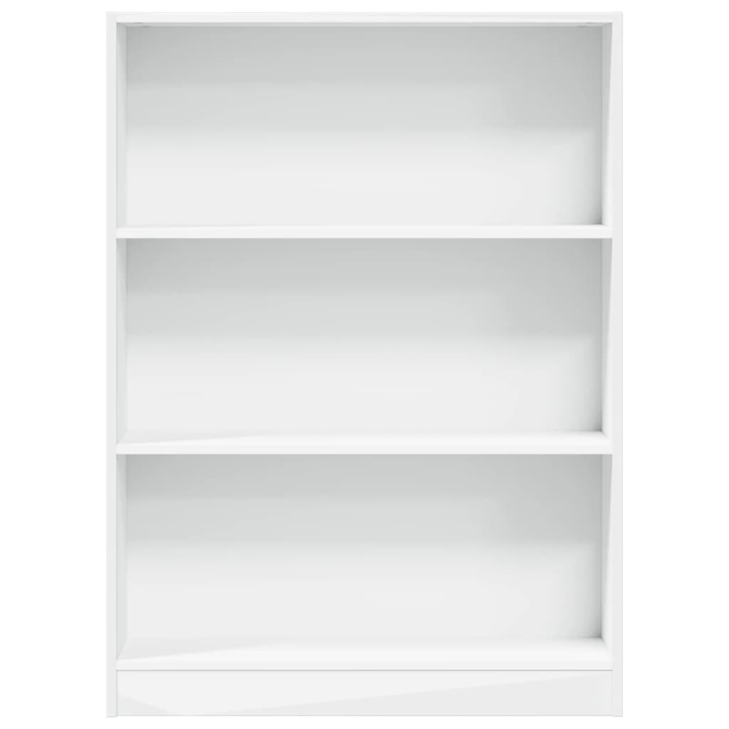 Bookshelf White 80x24x109 cm Wood Material