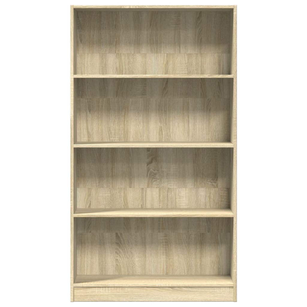 Bookshelf Sonoma Oak 80x24x143 cm Wood Material